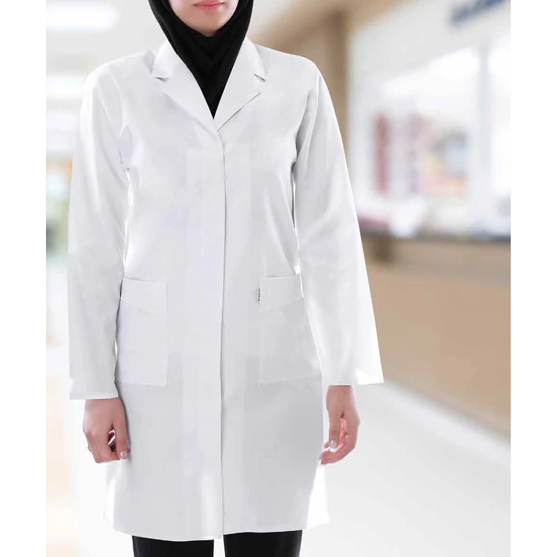 قیمت روپوش پزشکی سفید زنانه + خرید استثنایی