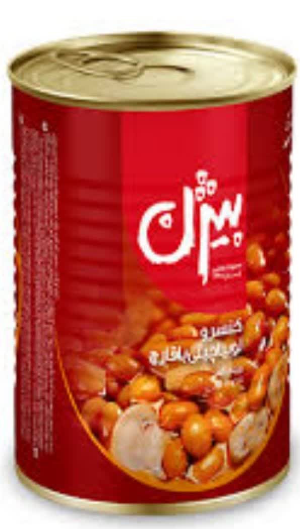 قیمت خرید کنسرو لوبیا چیتی با قارچ + فروش استثنایی