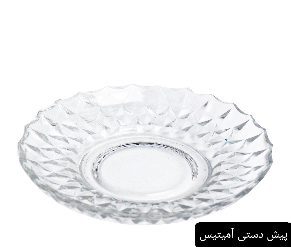 قیمت و خرید بشقاب میوه خوری بلور مدل آمیتیس