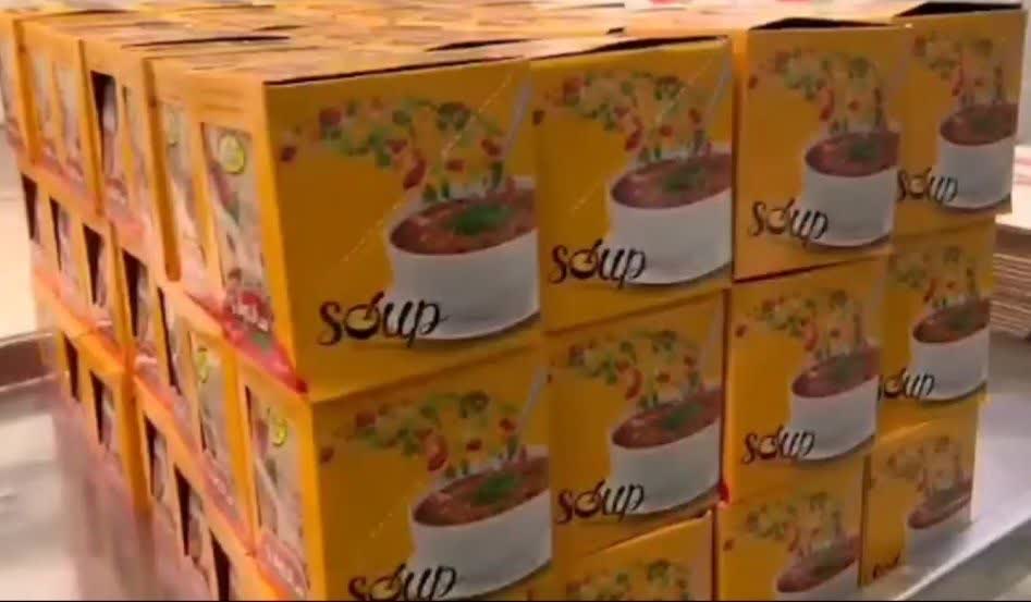 سوپ صادراتی گندم و سبزیجات (نیمه آماده)