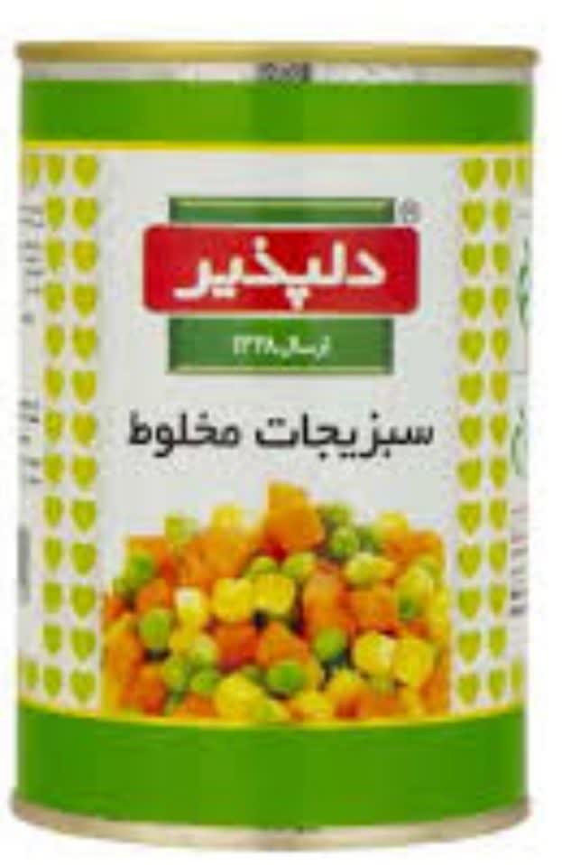 قیمت خرید کنسرو سبزیجات مخلوط + فروش عمده