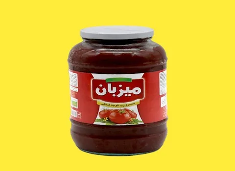 خرید عمده رب گوجه میزبان