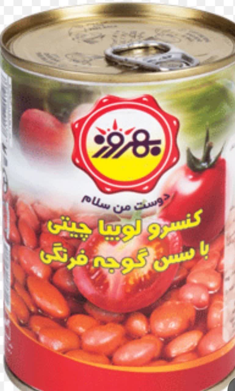 قیمت خرید کنسرو لوبیا با سس گوجه فرنگی + خرید عمده