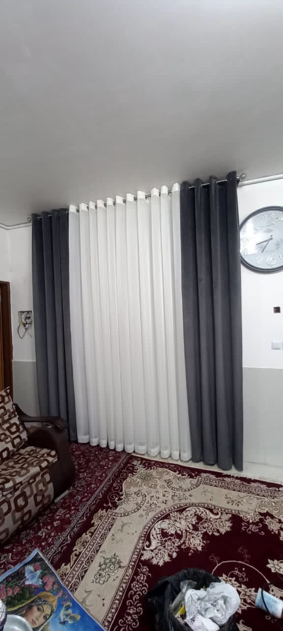 قيمت عمده پارچه مخمل ساده پرده‌ای