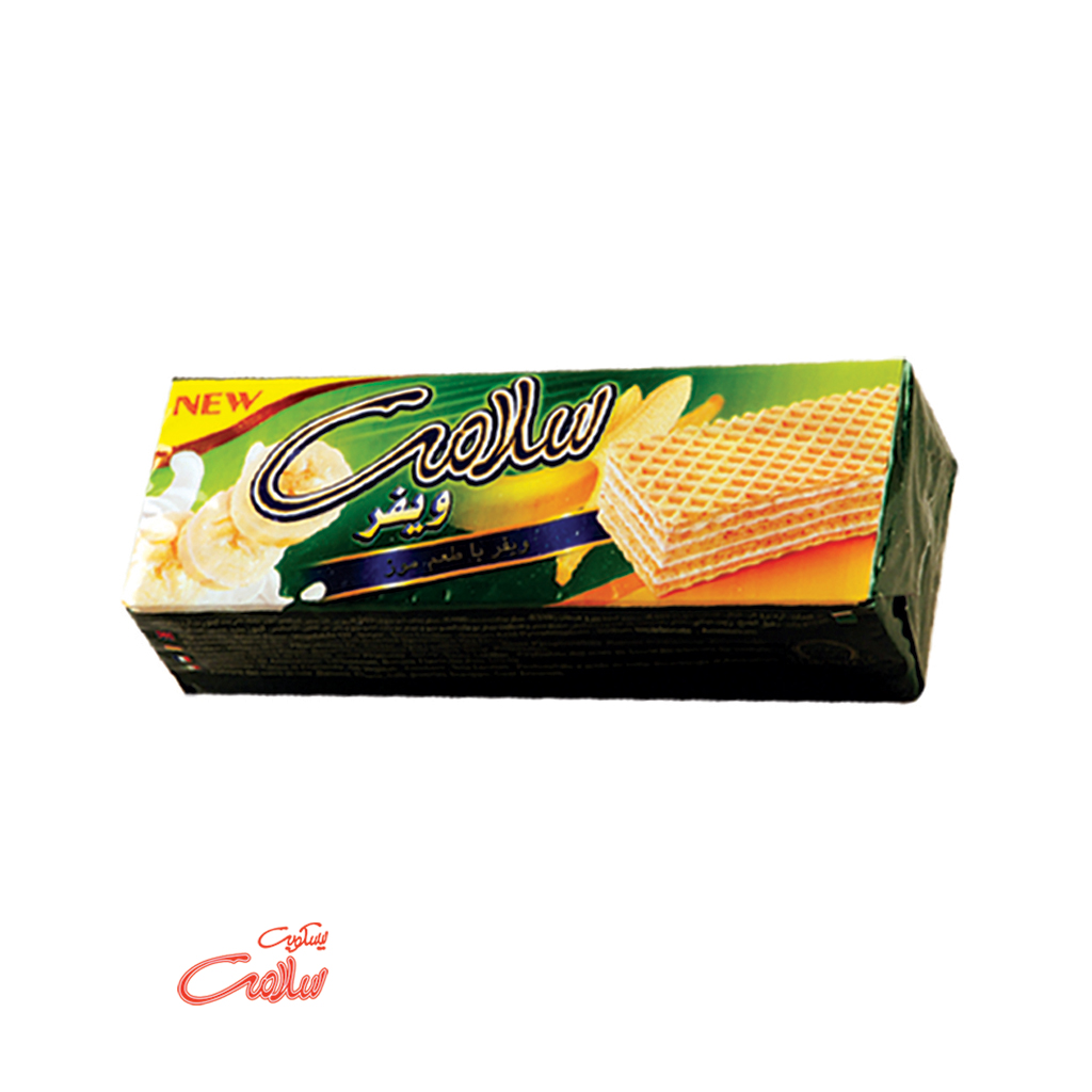 فروش عمده ویفر موزی ۱۶۰ گرمی