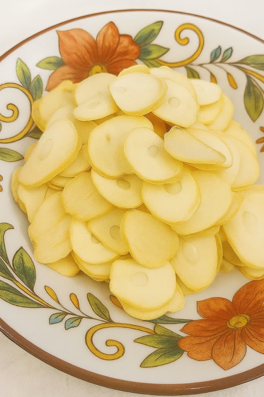 برگه موسیر خشک شده