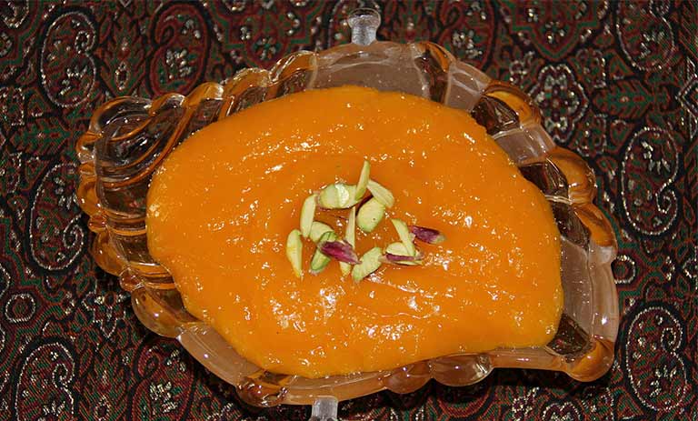 قیمت عمده حلوای زعفرانی همدان