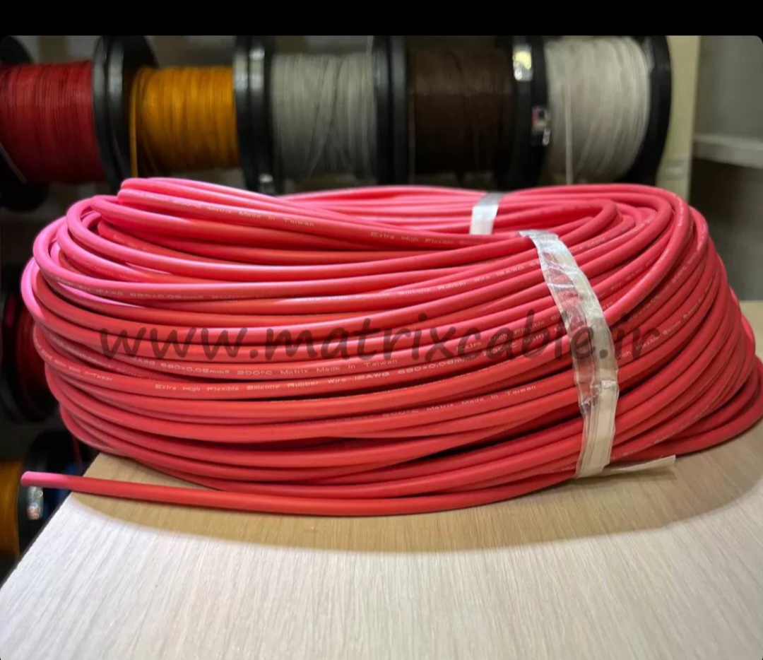 کابل نسوز سیلیکونی AWG