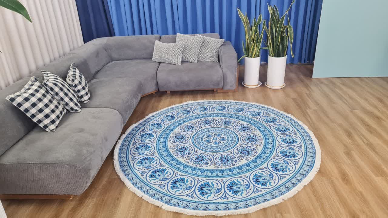 فرشینه گرد با طرح های متنوع و 5 کاتالوگ