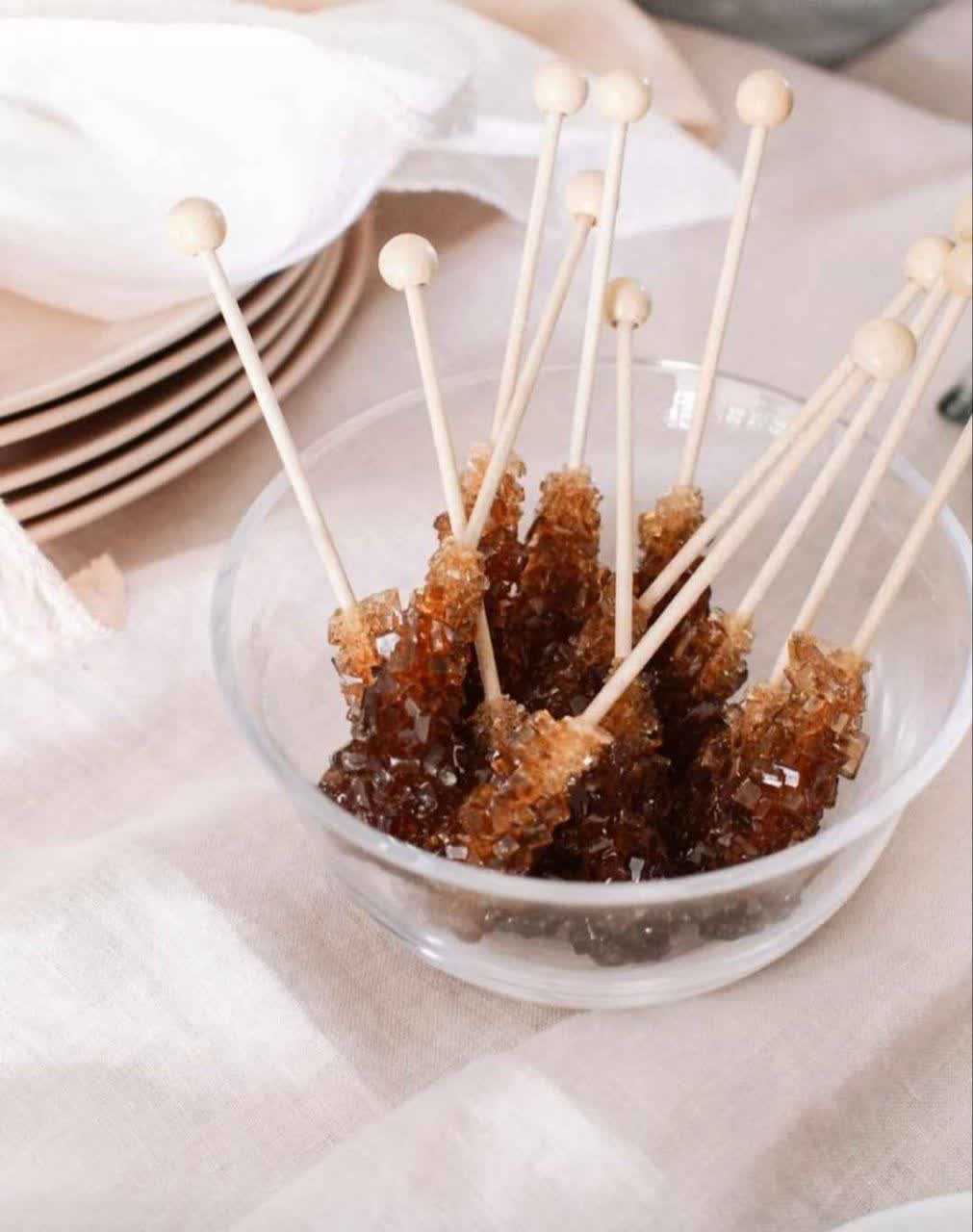 فرصت طلایی خرید نبات قهوه ای چوبی