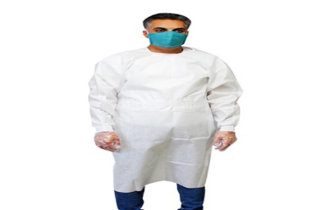 فروش گان پزشکی جراحی سفید + قیمت استثنایی