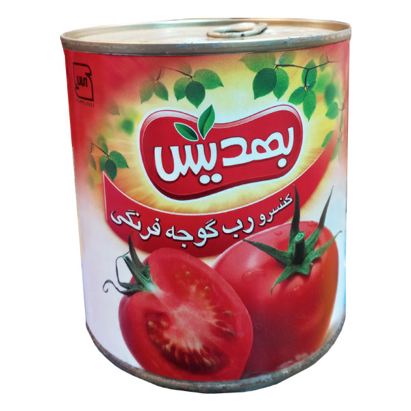 فروش عمده رب گوجه بهدیس