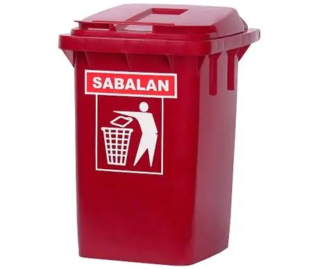 خرید عمده سطل زباله ۴۰ لیتری پلاستیکی