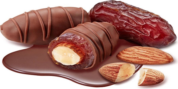 قیمت خرما شکلاتی مغزدار + تخفیف ویژه