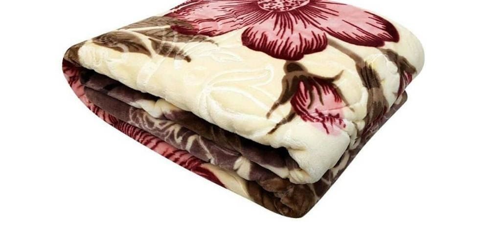 فروش عمده پتو یک نفره چیکا گلدار