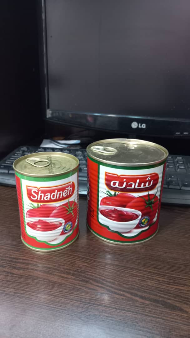فروش عمده رب گوجه شادنه
