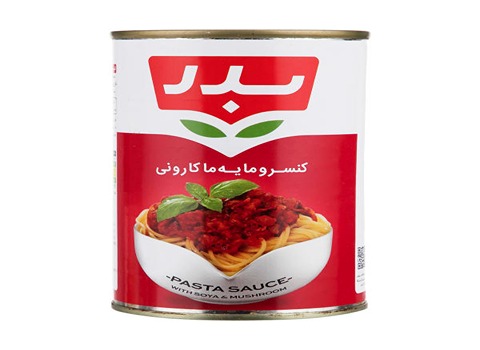 کنسرو سس ماکارونی ۴۰۰ گرمی