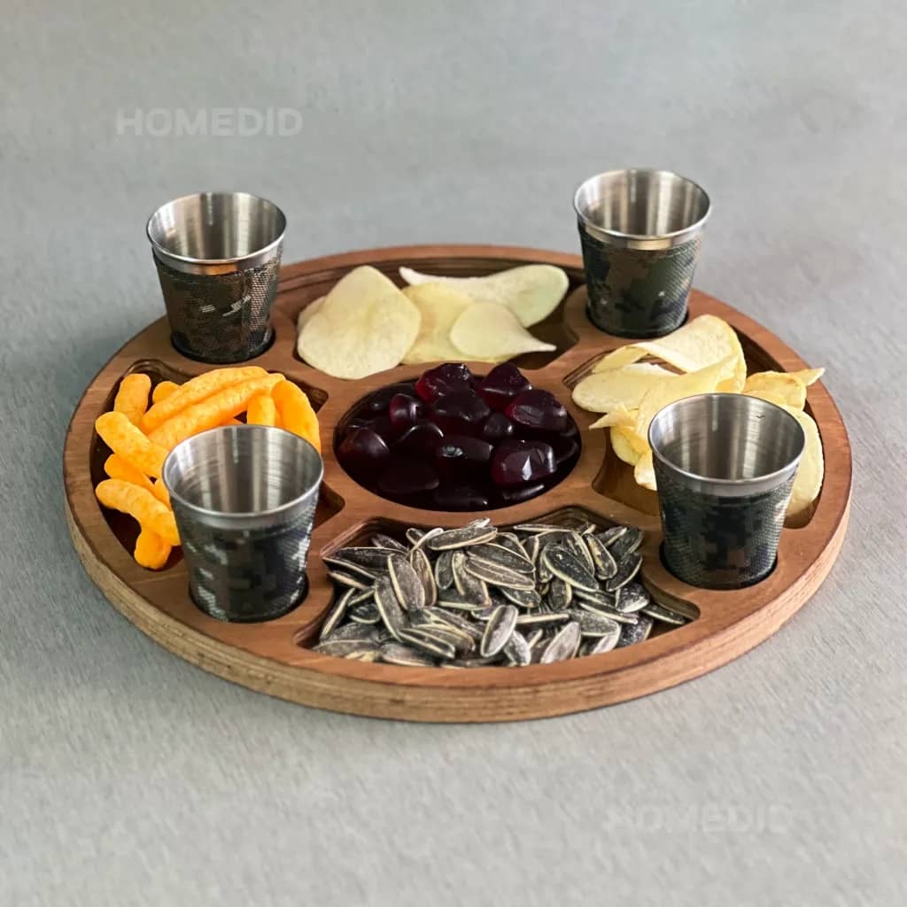 خرید مزه خوری چوبی دست ساز