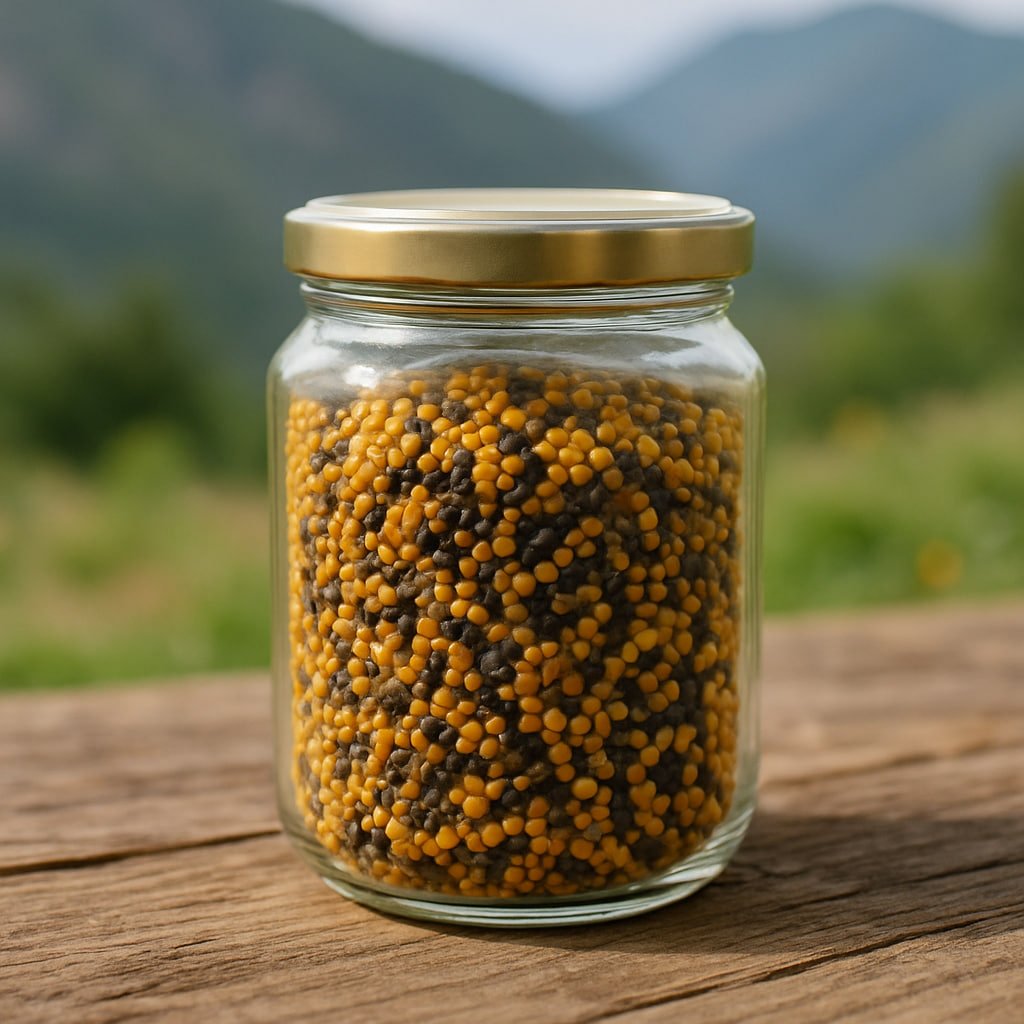 گرده گل کوهی خالص سوپر‌فود طبیعی برای سلامتی و انرژی