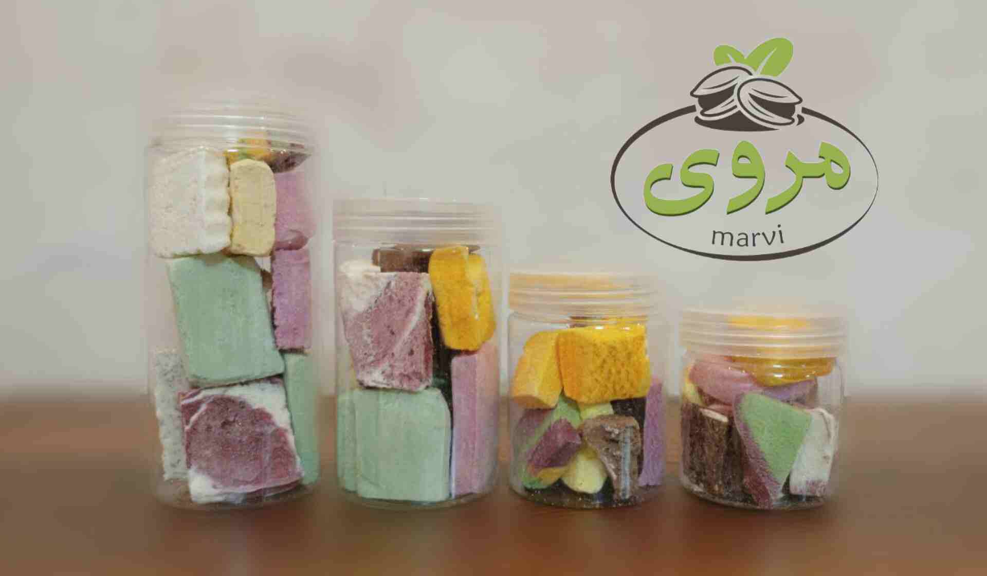 بستنی خشک مخلوط + بسته بندی