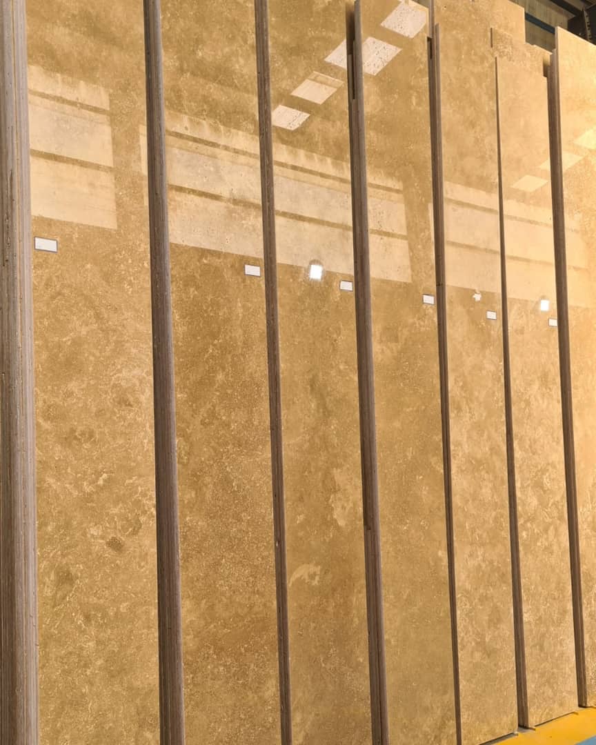 خرید تراورتن عسلی