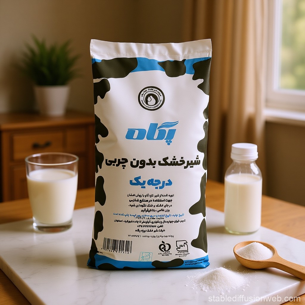 شیر خشک صنعتی اسکیم پگاه ویژه تولیدکنندگان لبنیات