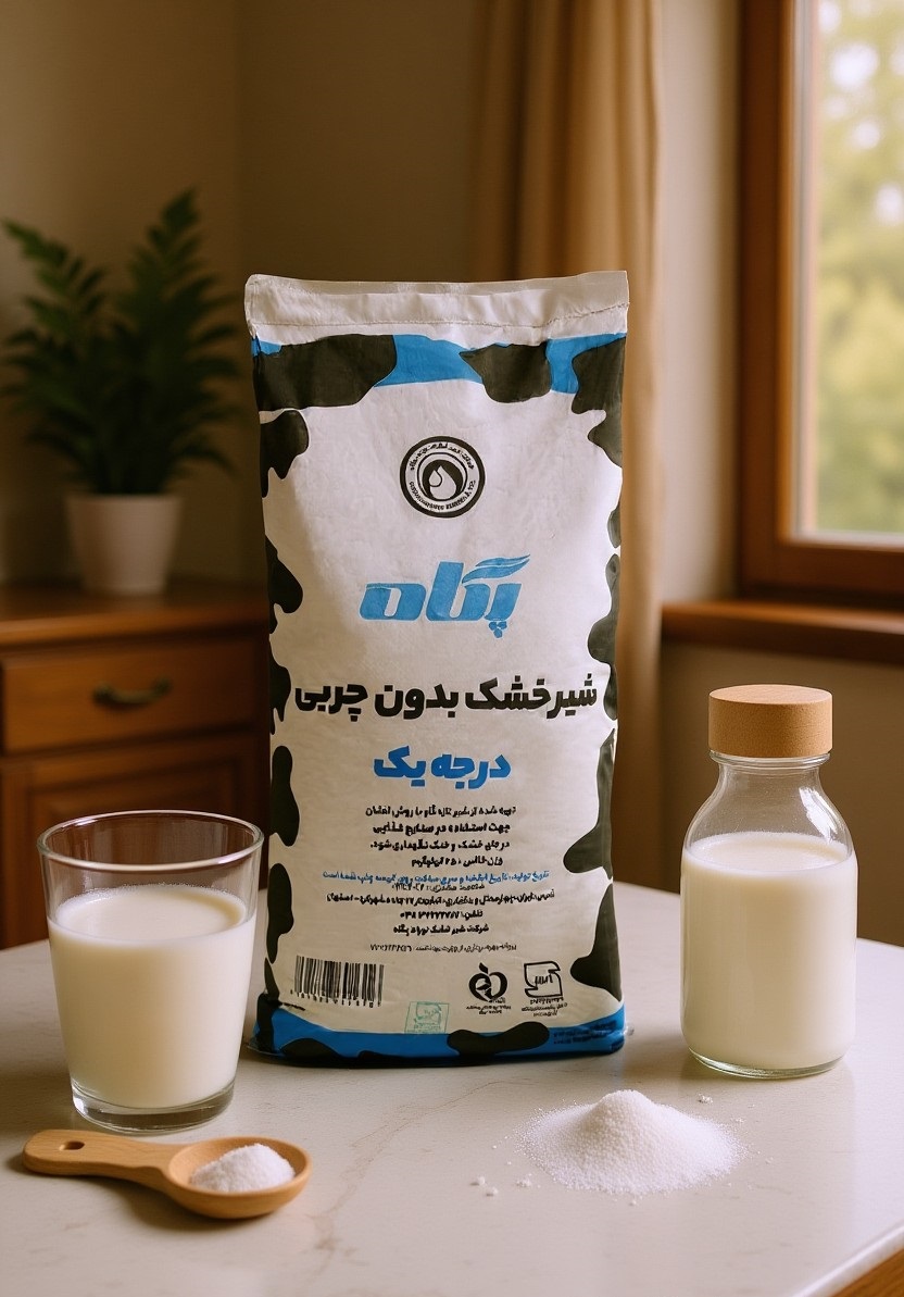 شیرخشک گرانوله پگاه با چربی پایین و پروتئین بالا