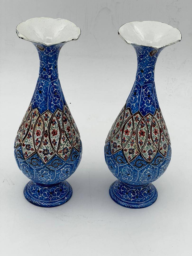 گلدان های میناکاری شده