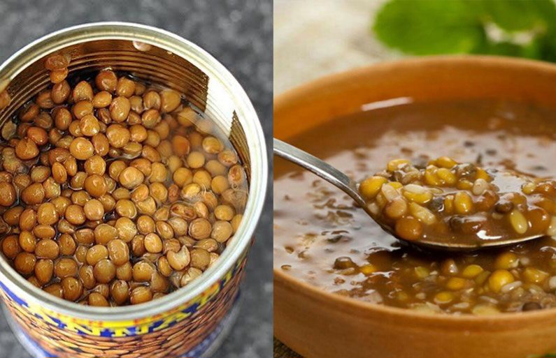 کنسرو عدس سالم و مقوی