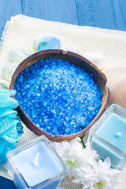 تصویر 1 از فروش عمده سنگ نمک آبی قیمت مناسب طبیعی