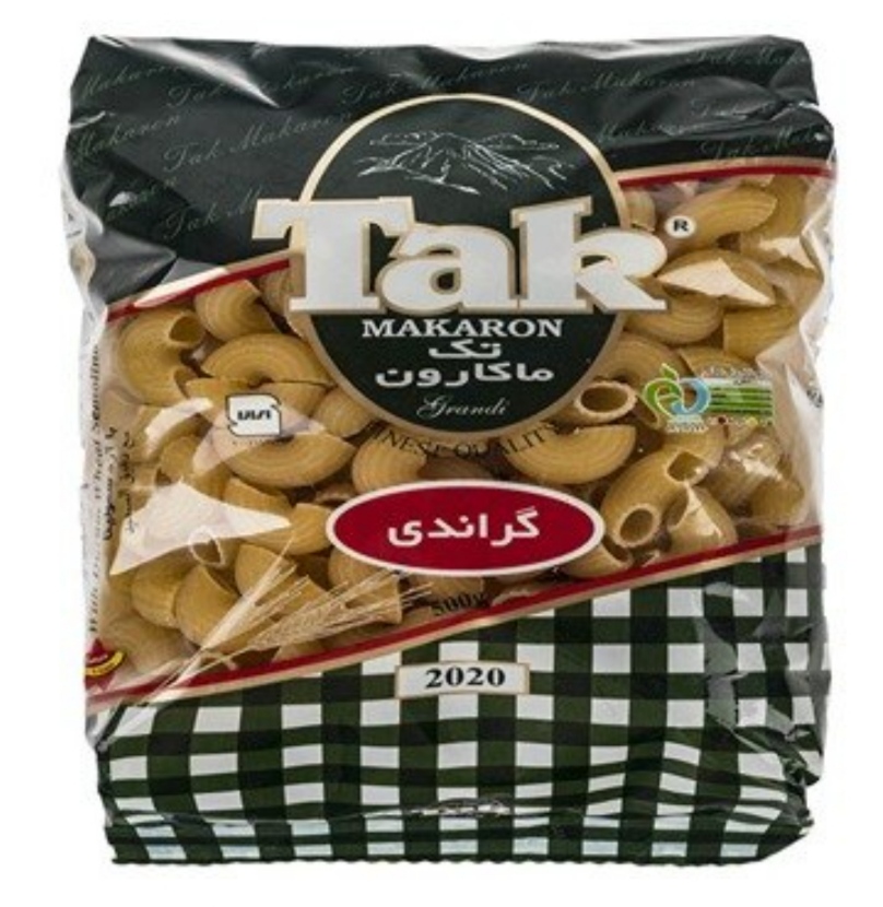 قیمت ماکارونی حلزونی تک 700 گرمی + انتخاب عالی