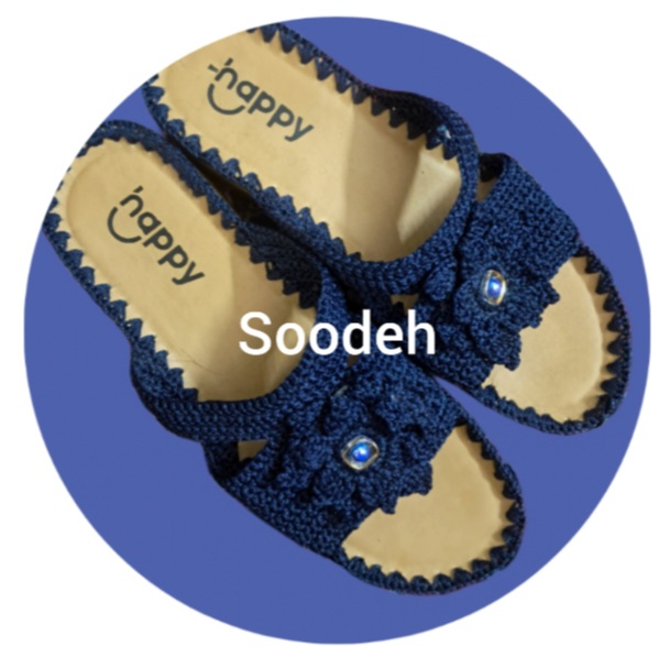فروش صندل دستبافت زنانه
