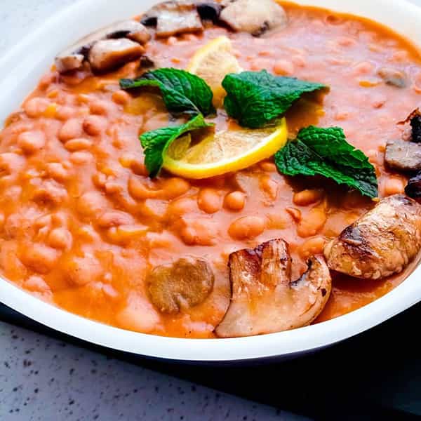 کنسرو لوبیا چیتی با قارچ ۴۰۰ گرم + فروش عمده
