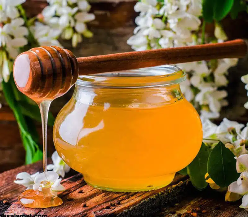 قیمت عسل آکاسیا + شیشه 900 گرمی