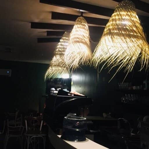 لوستر حصیری افشان