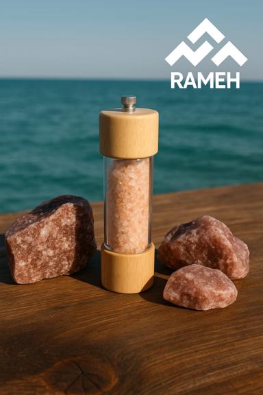 قیمت نمک صورتی با لیبل سفارشی