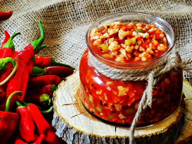 خرید و قیمت ترشی سالاد مشهدی + فروش صادراتی