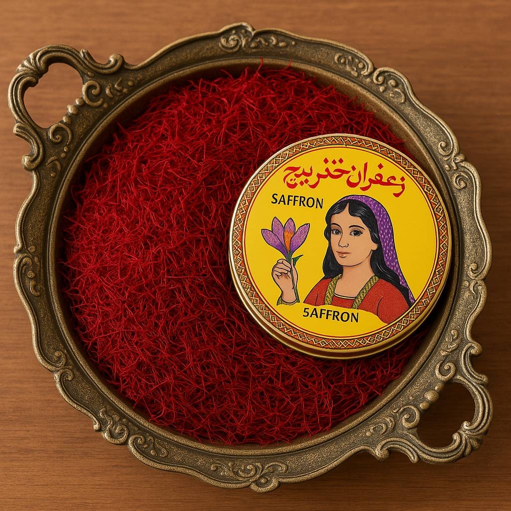 زعفران دسته (دختر پیج) +خرید به صرفه