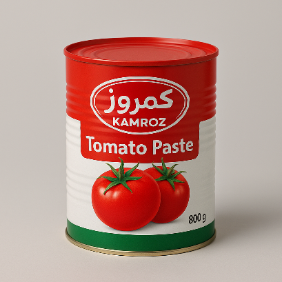 خرید عمده رب گوجه کامروز با قیمت درب کارخانه