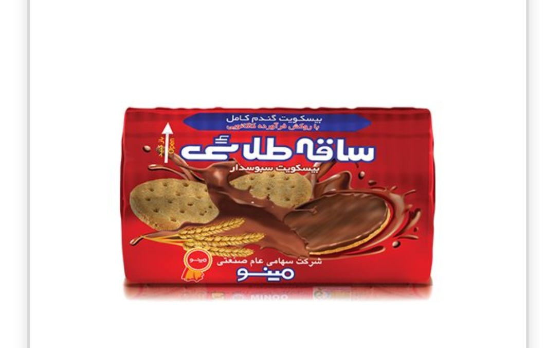 قیمت بیسکویت ساقه طلایی کاکائوئی مینو با کیفیت + خرید عمده