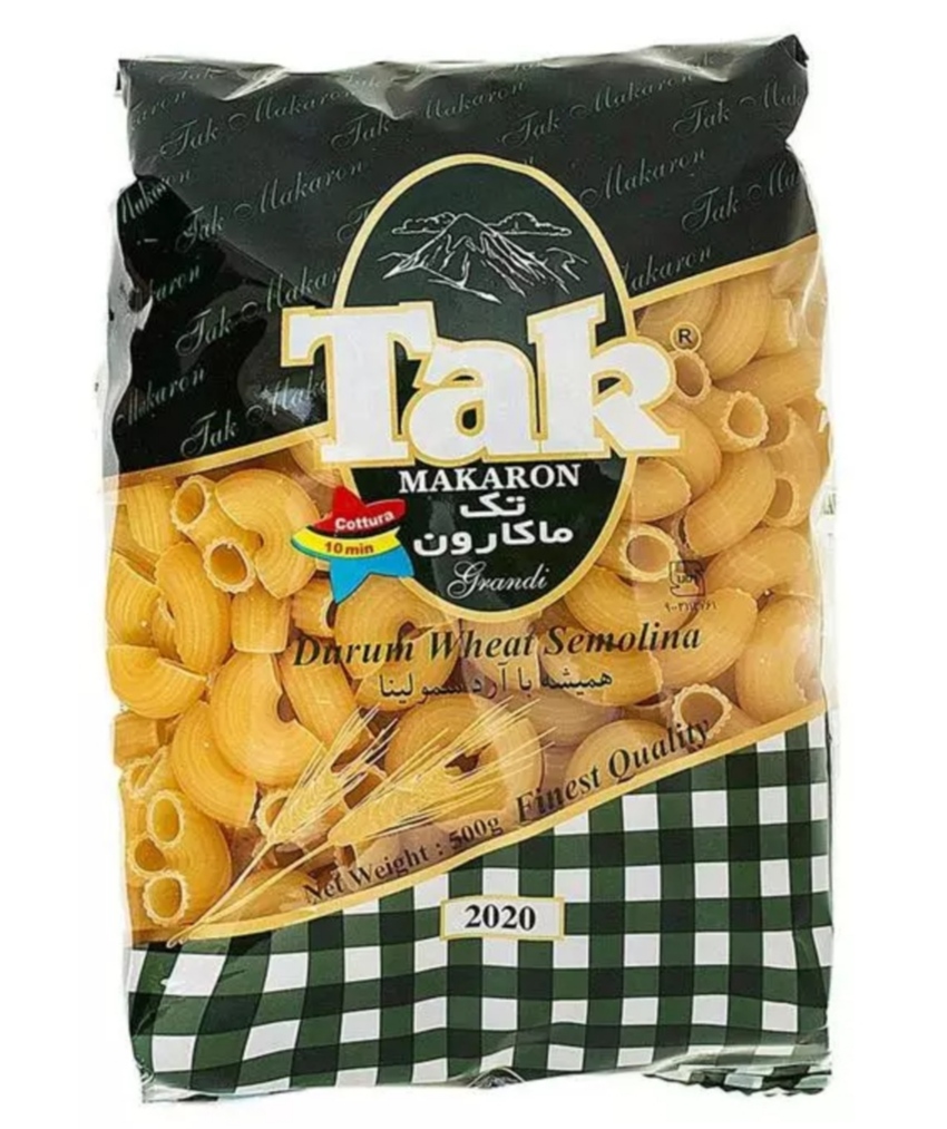 قیمت ماکارونی گراندی تک ماکارون 500 گرمی + خرید باور نکردنی