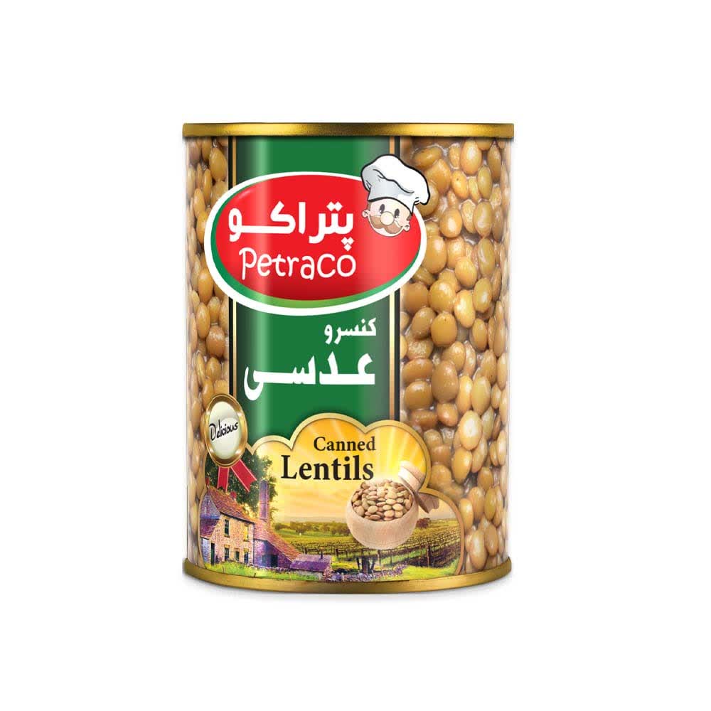 کنسرو عدسی ۴۰۰ گرمی + خرید