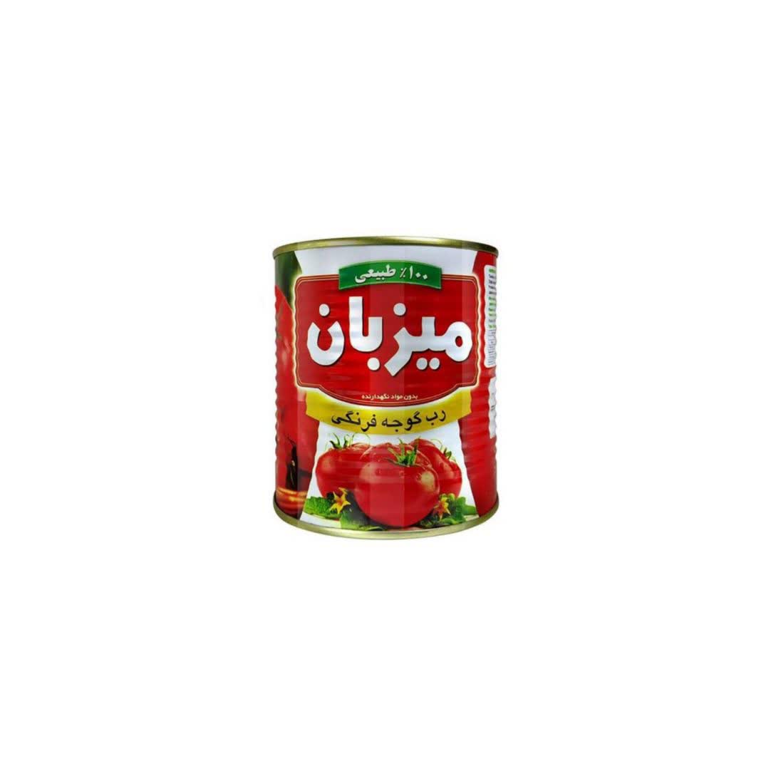 فروش رب گوجه یک کیلویی میزبان + قیمت خوب