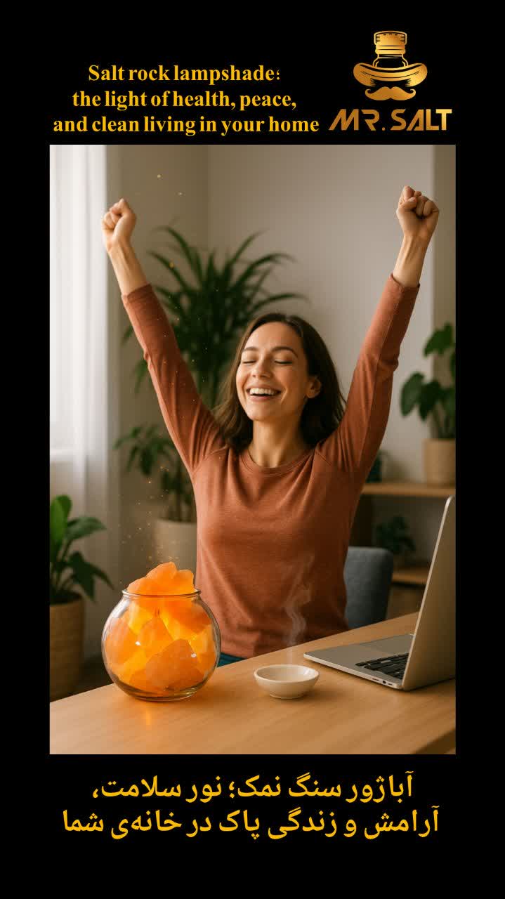 قیمت خرید آباژور سنگ نمک