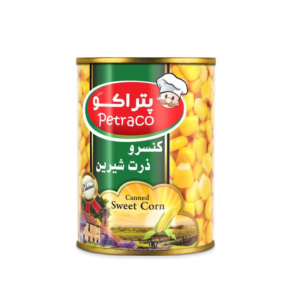 کنسرو ذرت شیرین ۴۰۰ گرمی + خرید عمده