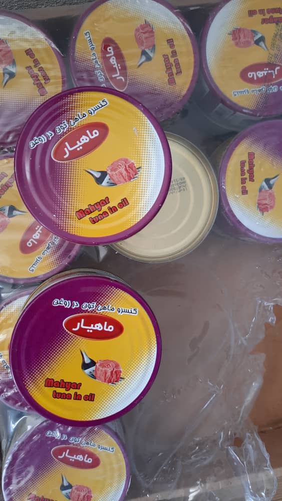 کنسرو ماهی تن در روغن ماهیار + فروش عمده