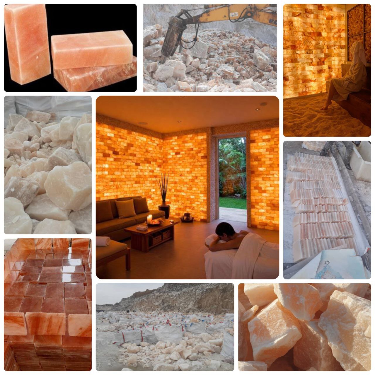 تصویر 3 از خرید فروش سنگ نمک نارنجی عمده مقرون به صرفه