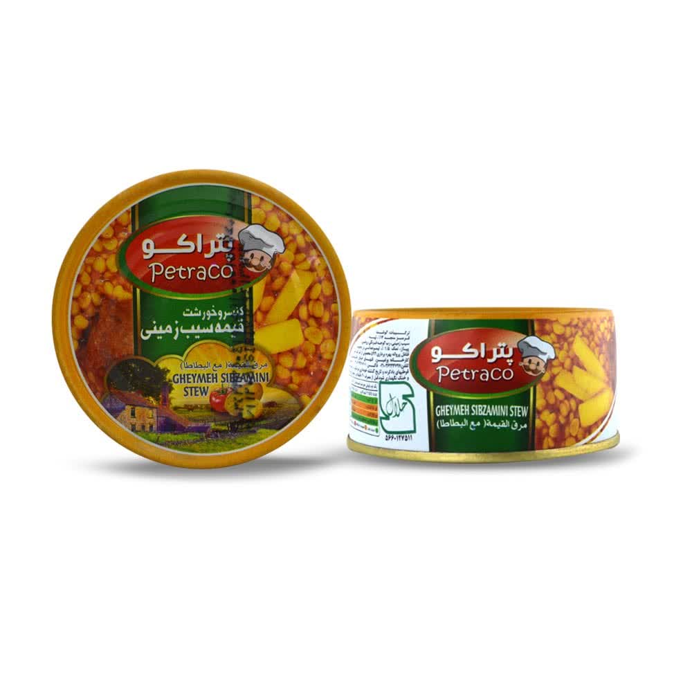 کنسرو قیمه سیب زمینی ۱۸۰ گرمی با گوشت