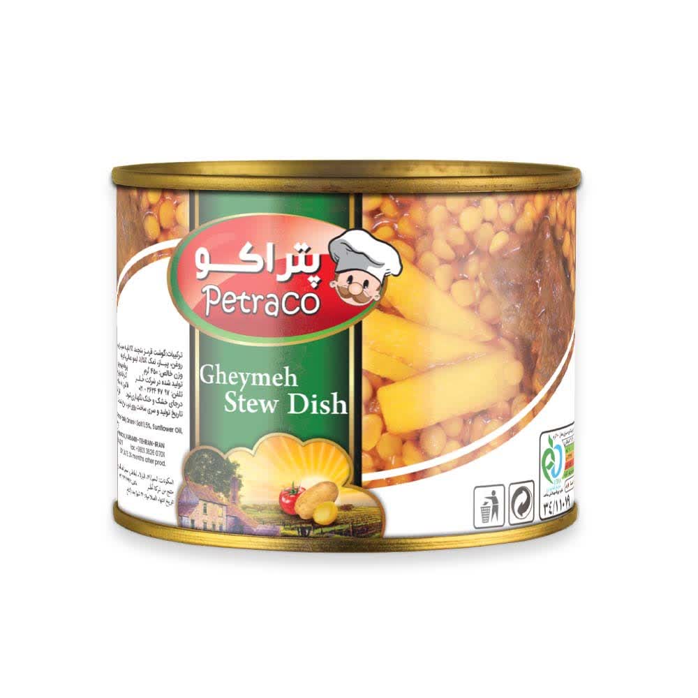 کنسرو قیمه سیب زمینی ۵۰۰ گرمی با گوشت + خرید