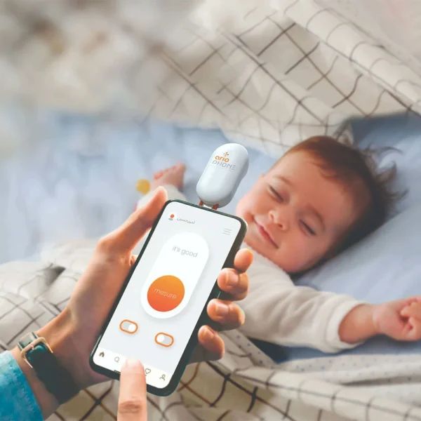 خرید + دماسنج غیر تماسی هوشمند قابل اتصال به موبایل